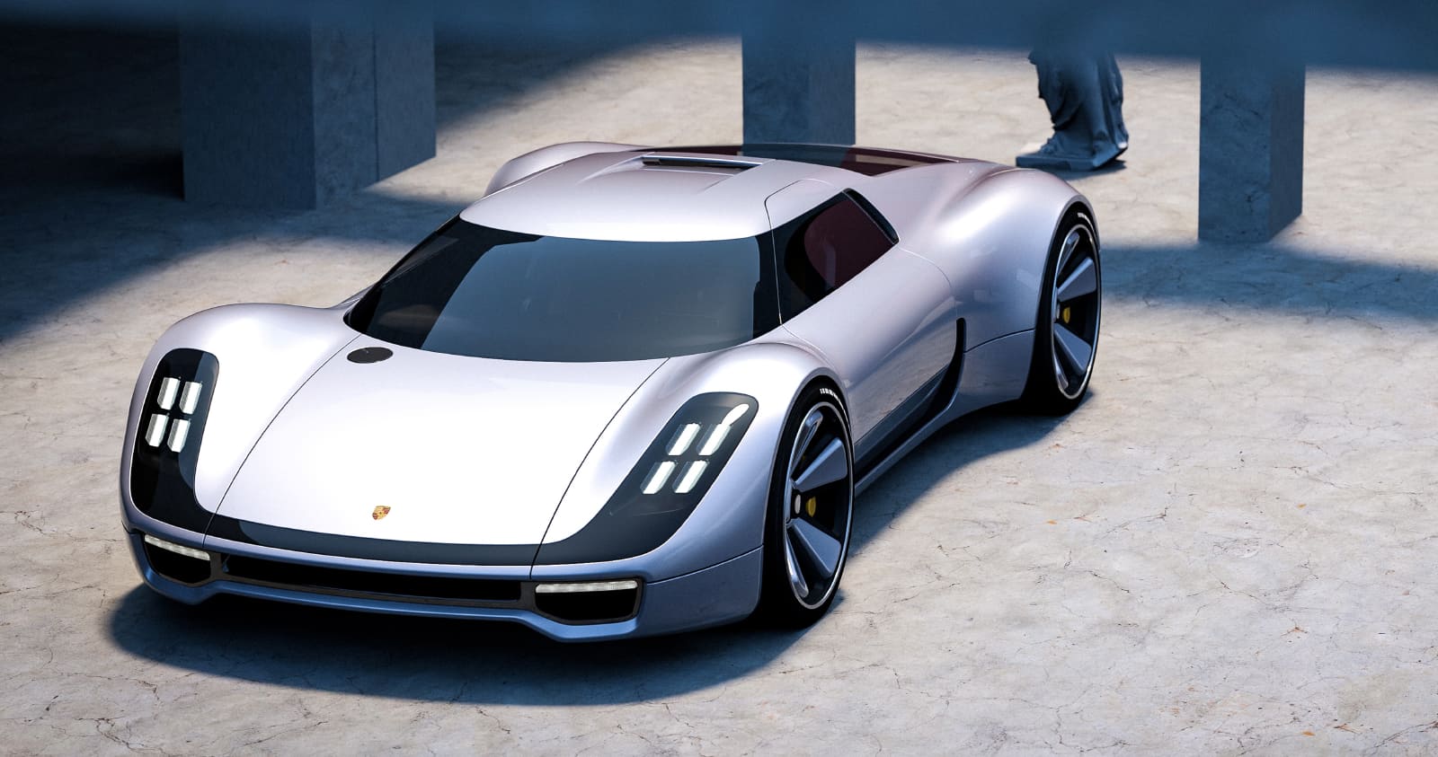 Porsche 904e Concept Designers Visualize Future AllElectric Sportscar